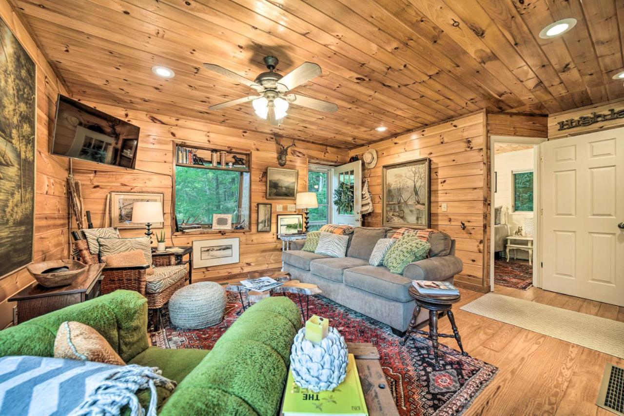 Highlands Cabin On Buck Creek About 8 Mi To Town! Екстериор снимка